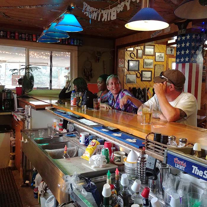Bar area at Aspen Springs
